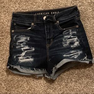 American Eagle high rise shorties